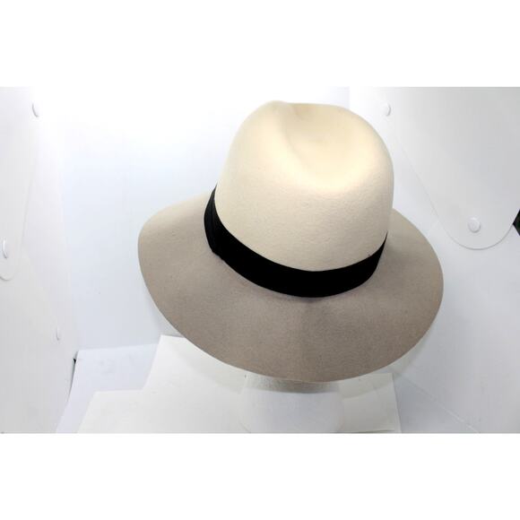 Rag & Bone 100% Wool Two Tone Fedora Hat sz S - Picture 4 of 5